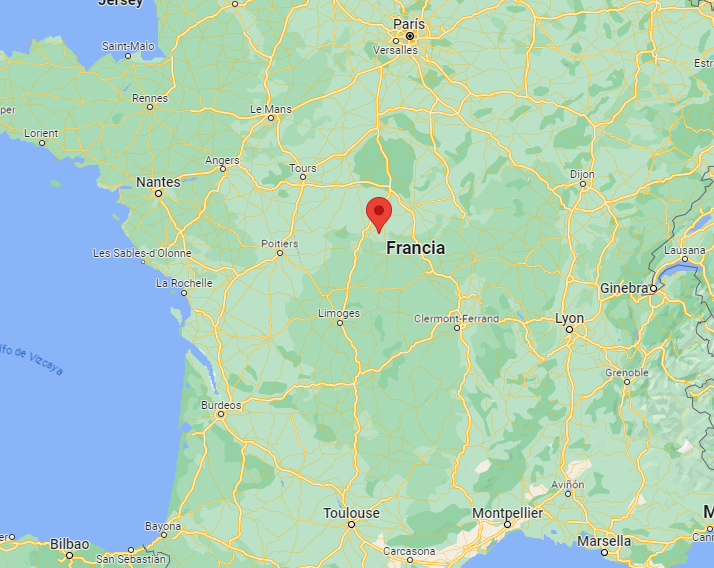 Mapa de la ubicació del replanteig de camps fotovoltaics a Maron