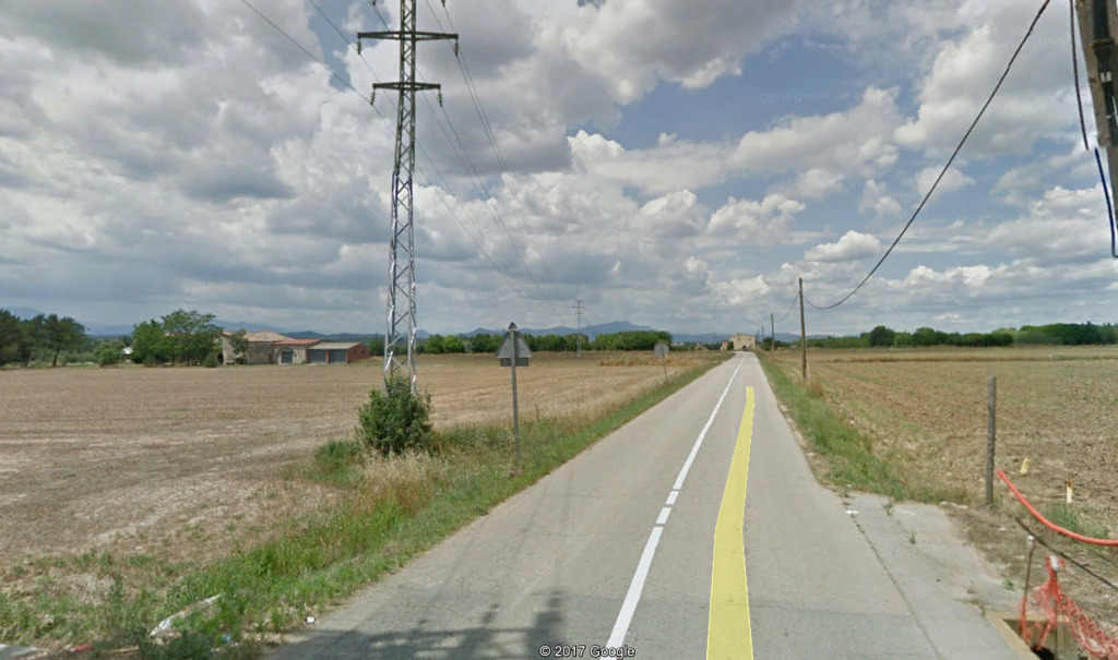 Replanteig de Carril bici a la carretera de Campllong a Fornells de la Selva