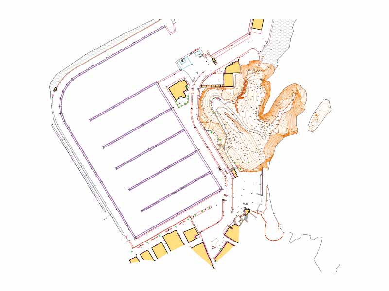 batimetria del port